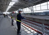 Cận cảnh tuyến metro số 1 Bến Thành - Suối Tiên sắp về đích