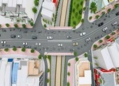 Phân luồng giao thông trên đường Đỗ Văn Dậy, Hóc Môn ảnh 2 Phân luồng giao thông khu vực cầu Hang Ngoài, Gò Vấp