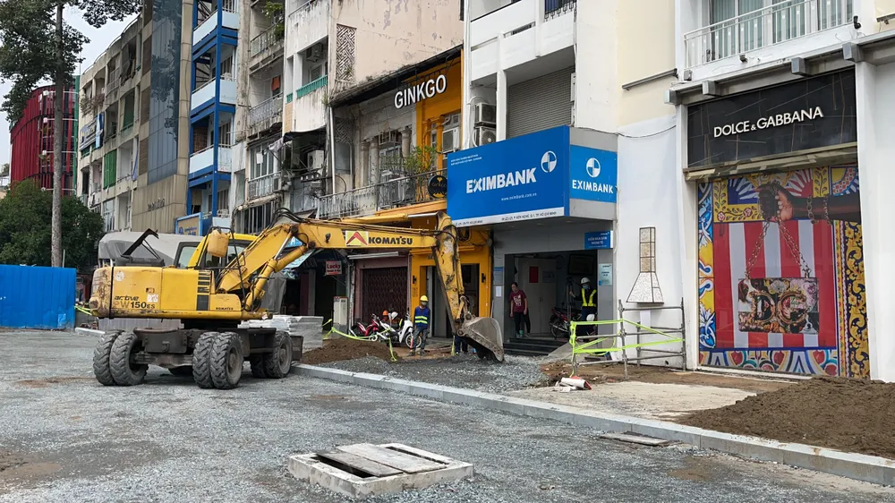 Người dân mặt tiền đường Lê Lợi hồi hộp chờ ngày thông xe ảnh 5