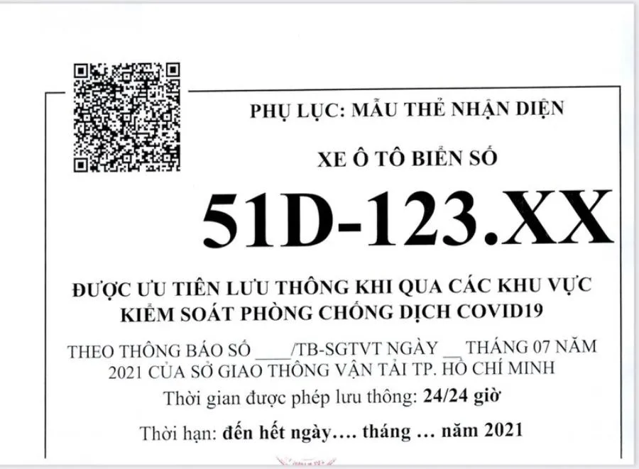 Mới: Đi qua vùng thực hiện Chỉ thị 16 không cần giấy nhận diện phương tiện ảnh 1