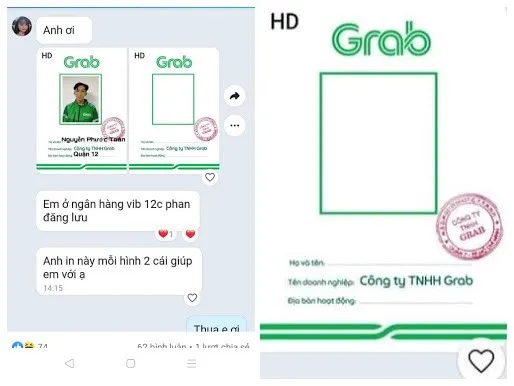 Shipper gặp khó vì 'đỏ mắt' không tìm được tiệm in thẻ nhận diện ảnh 1