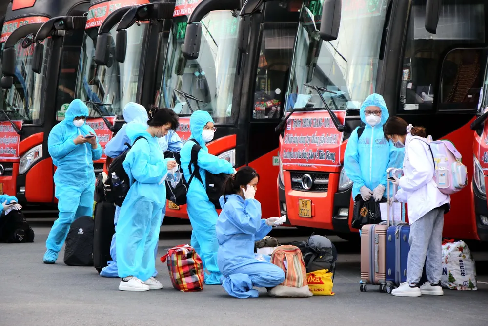 1.500 người dân Phú Yên, Đắk Lắk và Kiên Giang tiếp tục về quê ảnh 2