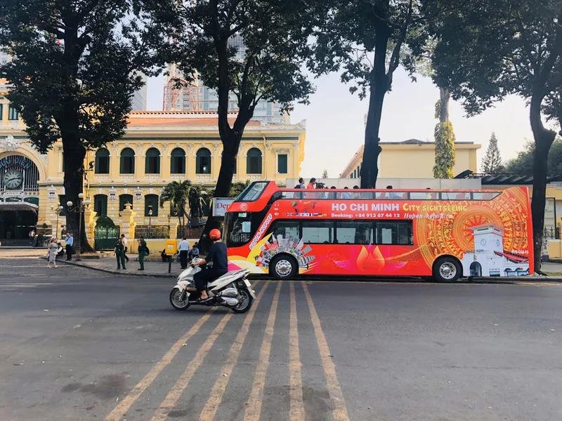 Thêm 1 đơn vị đề xuất thác buýt 2 tầng xung quanh các điểm du lịch ở TP.HCM. Ảnh: ĐÀO TRANG buyt-2-tang
