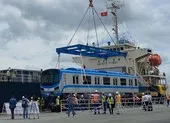 Cận cảnh tuyến metro số 1 đang lắp những đoạn ray cuối cùng ảnh 4 Nguyên nhân metro số 1 khó khai thác trong năm 2022
