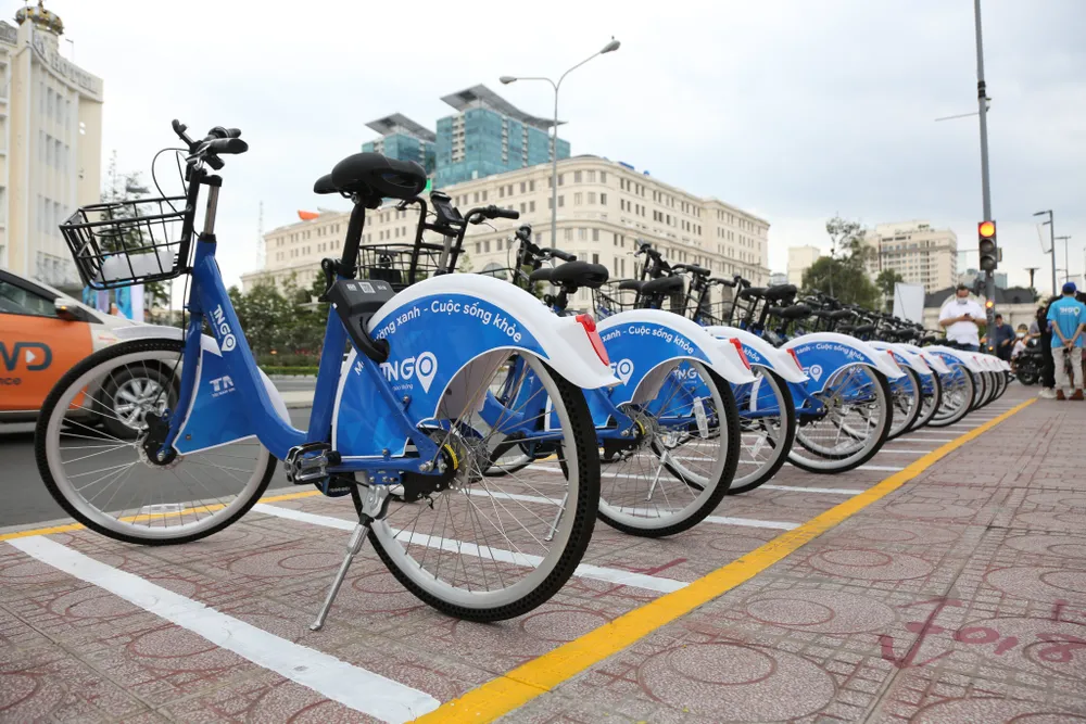 Bạn trẻ hào hứng trải nghiệm xe đạp công cộng ở TP.HCM ảnh 7 Bạn trẻ hào hứng trải nghiệm xe đạp công cộng ở TP.HCM ảnh 7