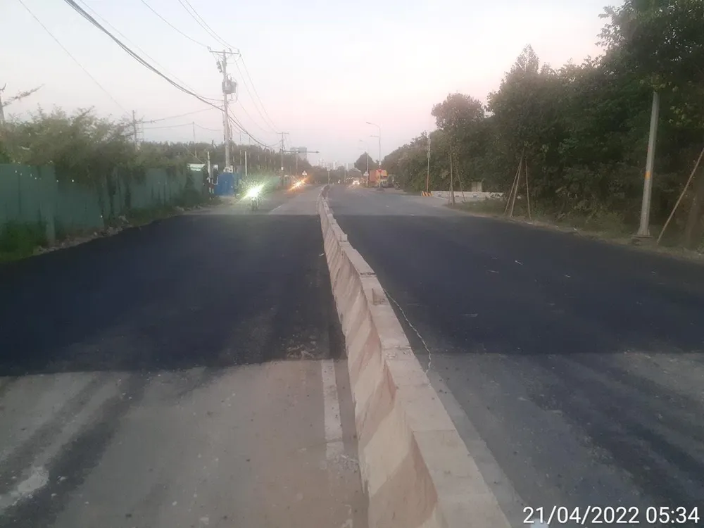 Công tác sửa chữa đã hoàn tất. Ảnh: CTV.