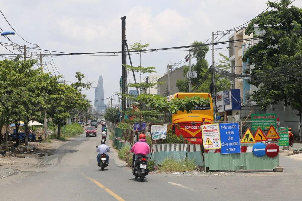 Khu vực này thường xuyên bị ngập, ùn ứ. Ảnh: ĐT.