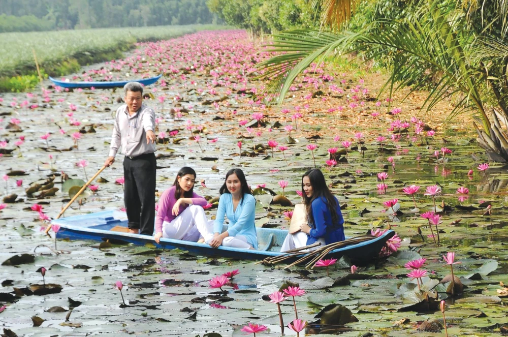 Phát triển du lịch có trọng tâm, chọn những sản phẩm có tiềm năng thế mạnh của tỉnh để đầu tư phát triển nhằm quảng bá hình ảnh Hậu Giang với du khách trong và ngoài nước.