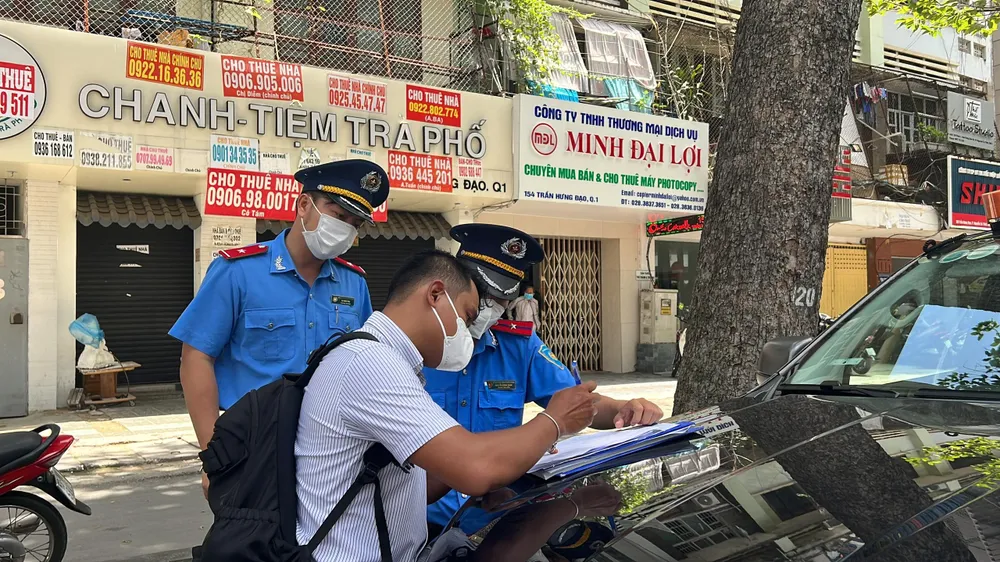 Các đơn vị lập biên bản ghi nhận sự việc.