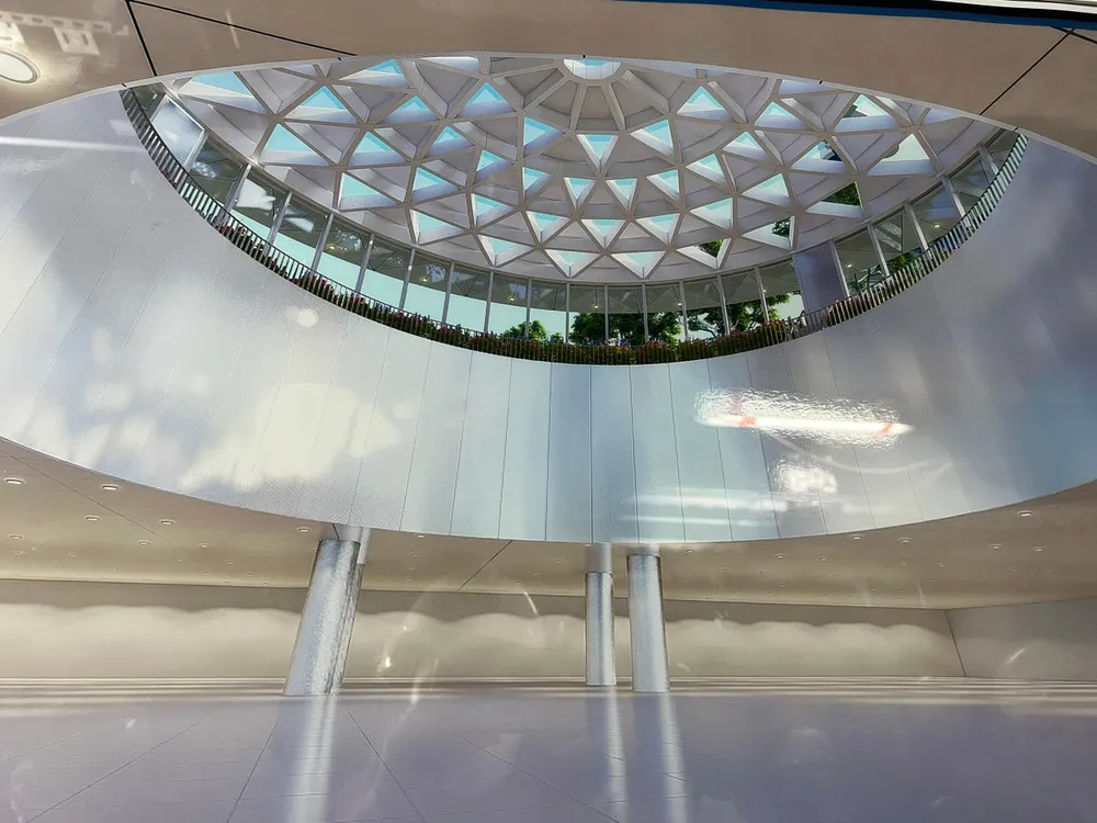 Dự kiến 9-2022 sẽ hoàn thiện giếng ánh sáng này. Dự kiến 9-2022 sẽ hoàn thiện giếng ánh sáng này.