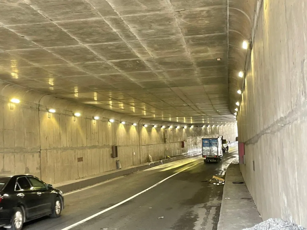 Chủ đầu tư là Ban Giao thông đã khắc phục ngay sự cố. Ảnh: CTV.