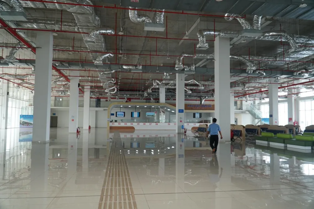 Toàn cảnh BXMĐ mới. Ảnh: BẢO PHƯƠNG.