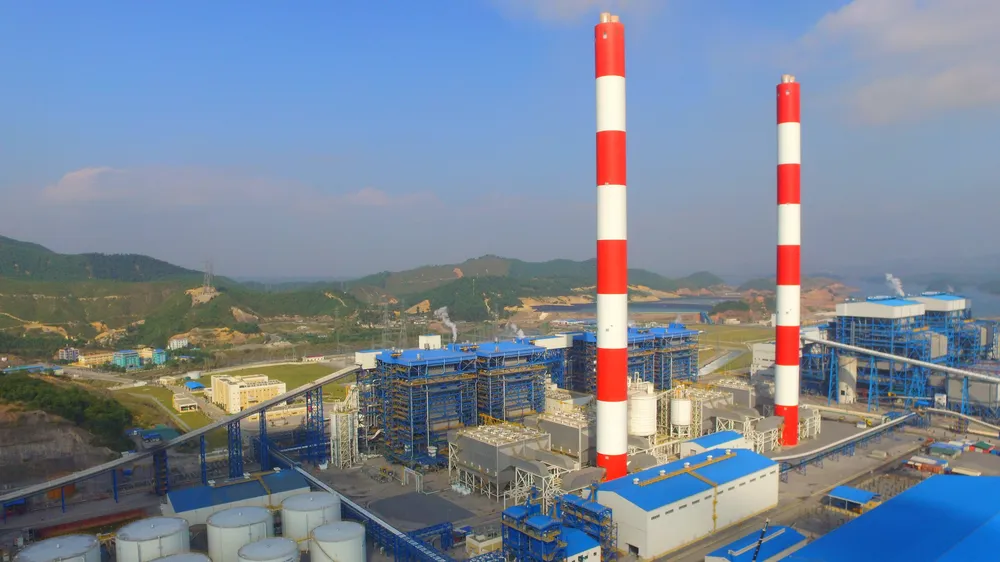 Toàn cảnh Nhà máy Nhiệt điện Mông Dương.