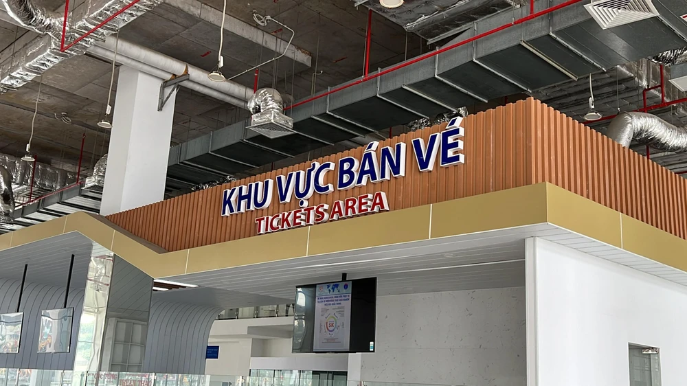 Khu vực bán vé rất sang trọng, hiện đại. Ảnh: ĐT.