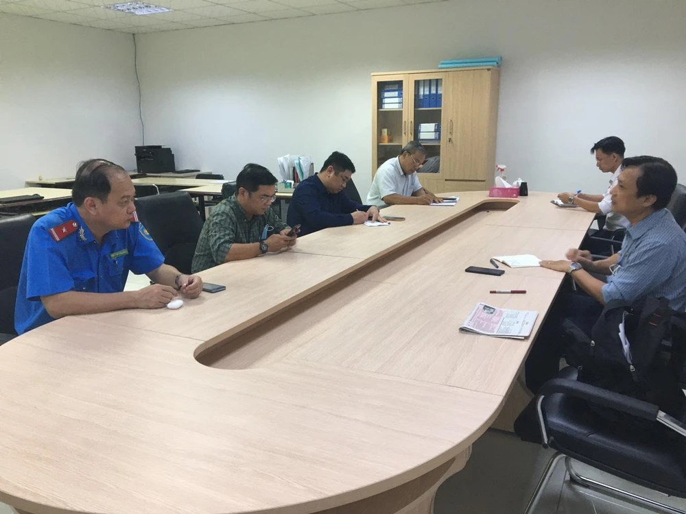 Sở GTVT TP.HCM làm việc cùng với đơn vị quản lý BXMĐ mới. Ảnh: CTV. Sở GTVT TP.HCM làm việc cùng với đơn vị quản lý BXMĐ mới. Ảnh: CTV.