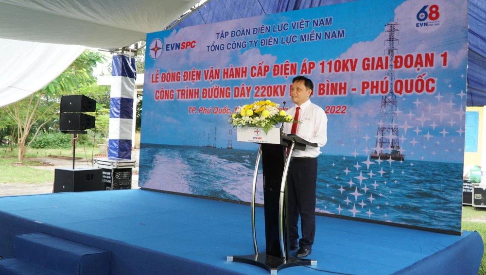 Dự án này vượt qua nhiều khó khăn và đến nay đã về đích. Ảnh: EVNSPC.