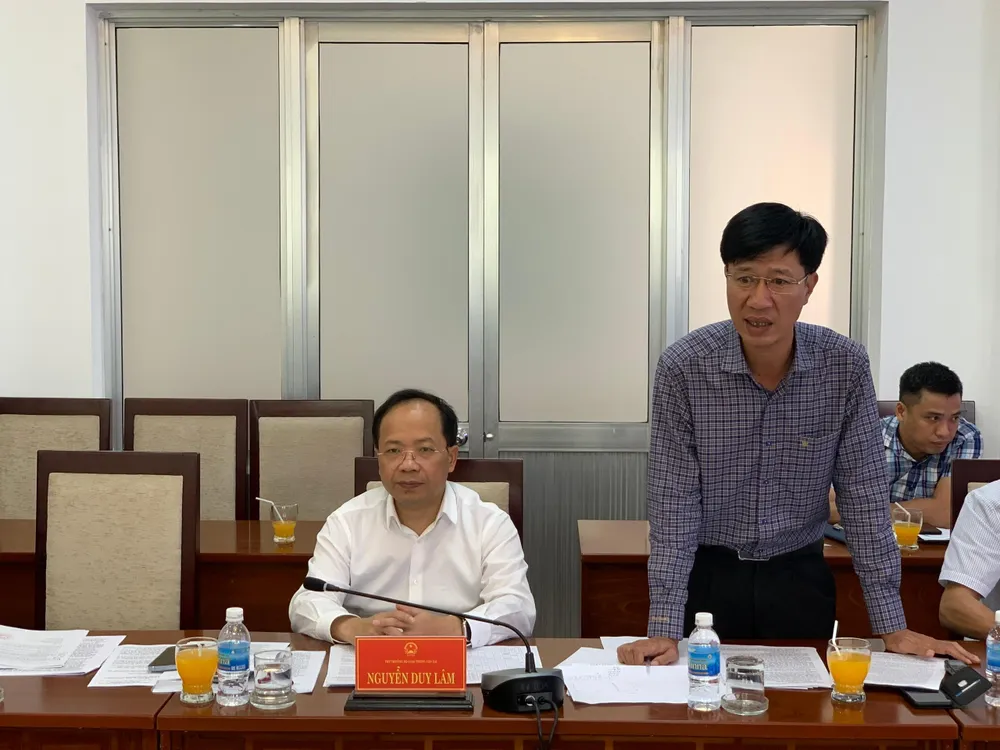 Ông Đinh Công Minh, Giám đốc Ban QLDA 7 chia sẻ những khó khăn trong quá trình thực hiện dự án.