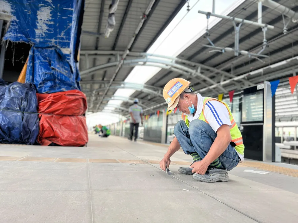 Sau đó, mô hình này được nhân rộng để làm các ga khác trên tuyến metro số 1. Sau đó, mô hình này được nhân rộng để làm các ga khác trên tuyến metro số 1.