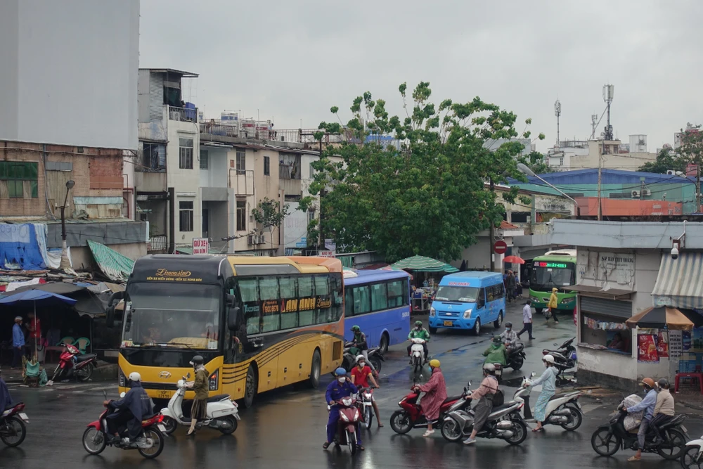 Xe khách giường nằm di chuyển đúng lộ trình ở khu vực miền Tây. Ảnh: ĐT.