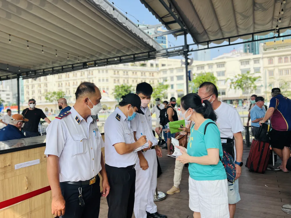 Lượng hành khách qua tàu cao tốc TP.HCM - Vũng Tàu tăng cao, giá vé vẫn giữ nguyên. Ảnh: ĐT