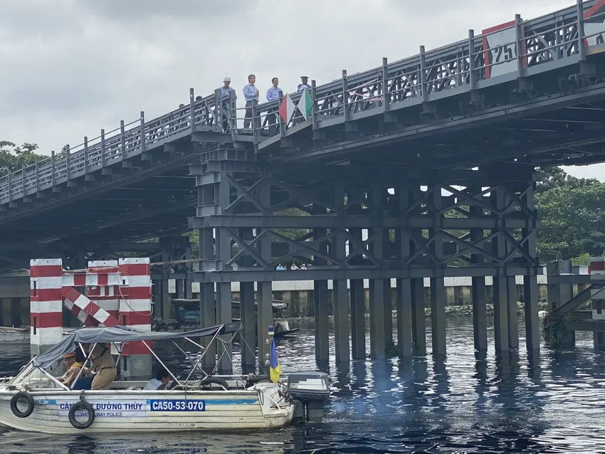 Cầu sắt An Phú Đông. Ảnh minh họa: ĐÀO TRANG