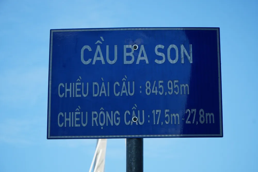 Cầu Ba Son có tên gọi thay thế cầu Thủ Thiêm 2 trước đó. Ảnh: ĐÀO TRANG