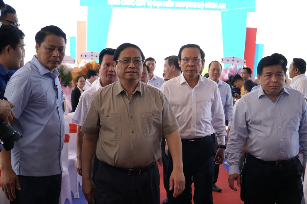 Toàn cảnh lễ khởi công dự án vành đai 3 TP.HCM ảnh 2