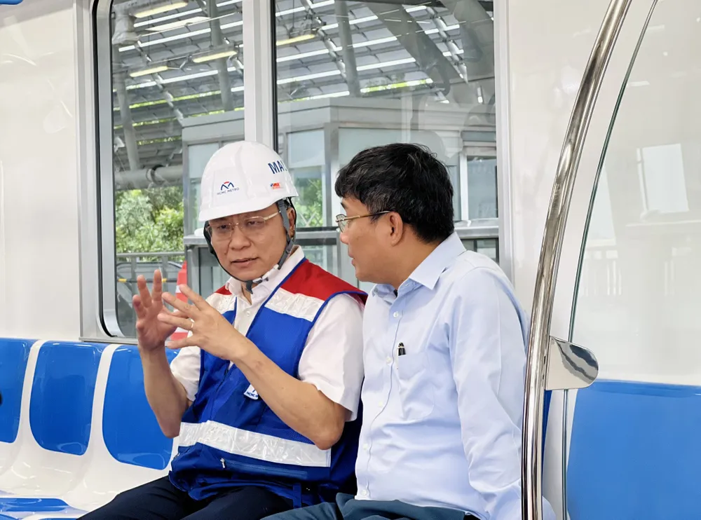 Tuyến metro số 1 hiện còn nhiều khó khăn. Ảnh: MAUR