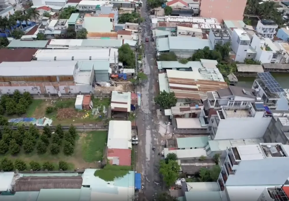 Đường Bưng Ông Thoàn kết nối với đường Võ Chí Công, đường liên phường, đường Nguyễn Duy Trinh. Ảnh: ĐT Đường Bưng Ông Thoàn kết nối với đường Võ Chí Công, đường liên phường, đường Nguyễn Duy Trinh. Ảnh: ĐT