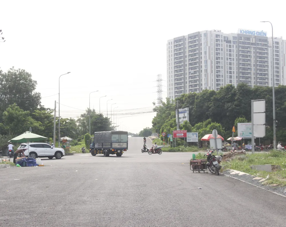 Dự án sau khi thông xe sẽ giúp giảm tải cho đường Đỗ Xuân Hợp, Nguyễn Duy Trinh và cao tốc TP.HCM - Long Thành - Dầu Giây. Ảnh: ĐT