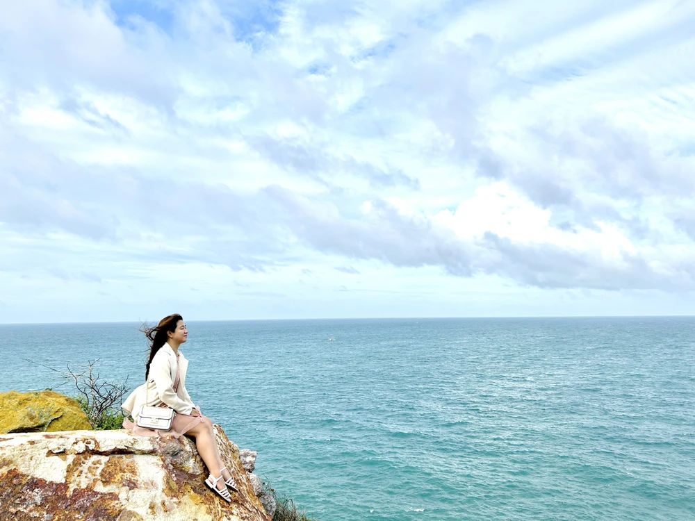 Du khách sẽ lựa được nhiều góc chụp ảnh tuyệt đẹp. Ảnh: ĐÀO TRANG