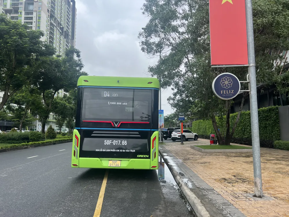 TP.HCM đề nghị tăng trợ giá cho tuyến buýt điện D4. Ảnh: ĐT TP.HCM đề nghị tăng trợ giá cho tuyến buýt điện D4. Ảnh: ĐT