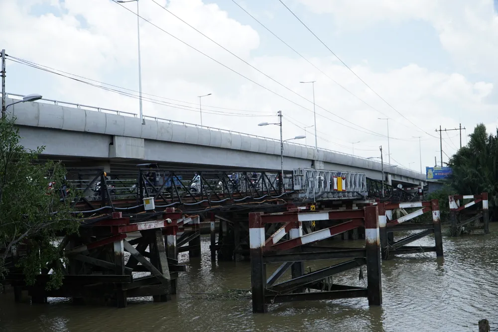 Cầu Long Kiểng mới sẽ chia sẻ áp lực giao thông với cầu cũ, tăng cường kết nối từ Long An vào khu Nam TP và Trung tâm TP.HCM.