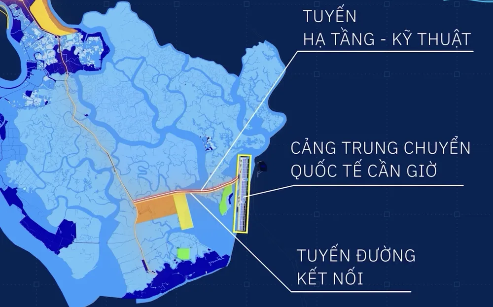 Khu vực xây dựng cảng nằm không ảnh hưởng trực tiếp đến vùng lõi khu dự trữ sinh quyển rừng ngập mặn Cần Giờ và không nằm trong các khu vực bảo tồn biển và khu bảo tồn vùng nước của TP.