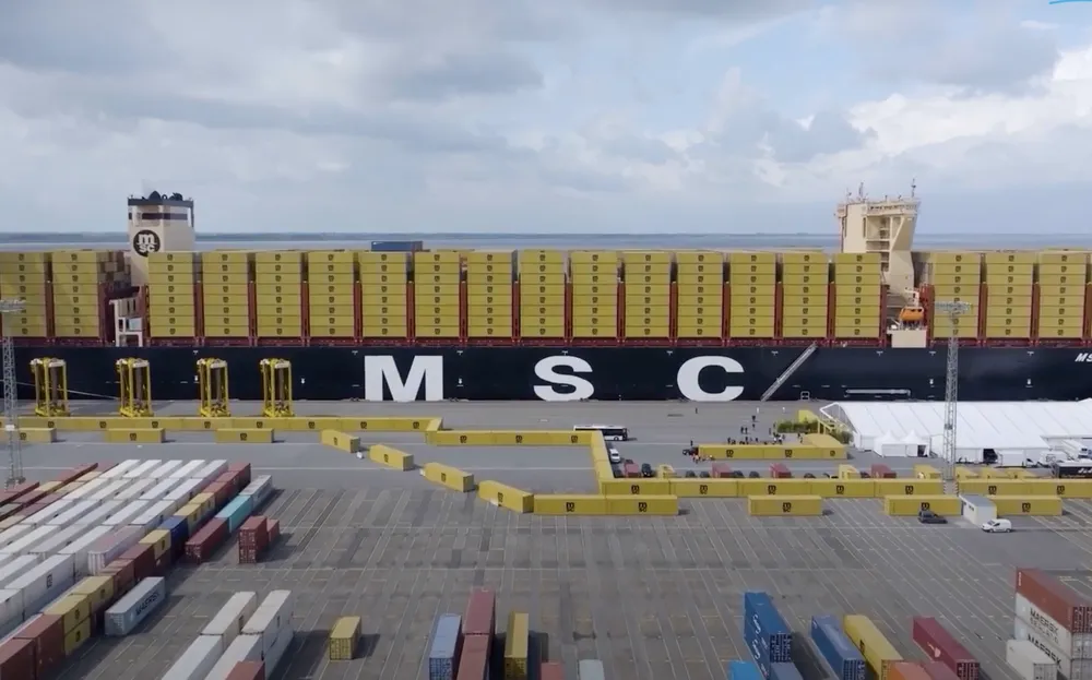 Hiện, dự án cảng trung chuyển quốc tế Cần Giờ nhận được sự quan tâm, đánh giá của hãng tàu hàng đầu thế giới - MSC.