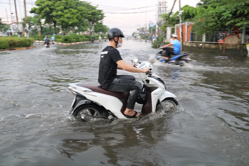 Người dân khu vực này cho biết, những hôm trời mưa to hơn nước ngập rất cao. z4826362472228_9dc280f0d2a0784b38f6c5856d14ca40.jpg