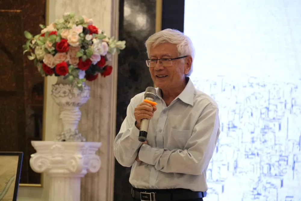 Ông Võ Kim Cương-nguyên phó KTS TP phát biểu tại buổi lễ. z4860290941038_cea470604d4f4531f6b08603fdc344fa.jpg