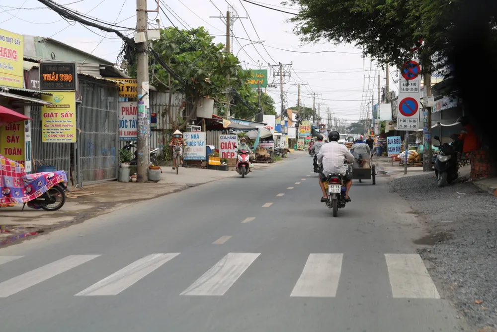 Hiện trạng đường Vĩnh Lộc, huyện Bình Chánh sắp được đầu tư hơn 4 nghìn tỉ để mở rộng