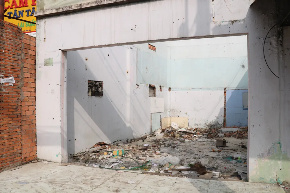 Nhà lùi sâu, đường Tân Kỳ Tân Quý, quận Bình Tân được mở rộng