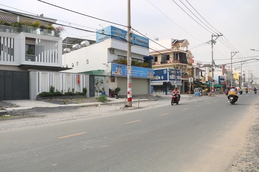 Nhà lùi sâu, đường Tân Kỳ Tân Quý, quận Bình Tân được mở rộng