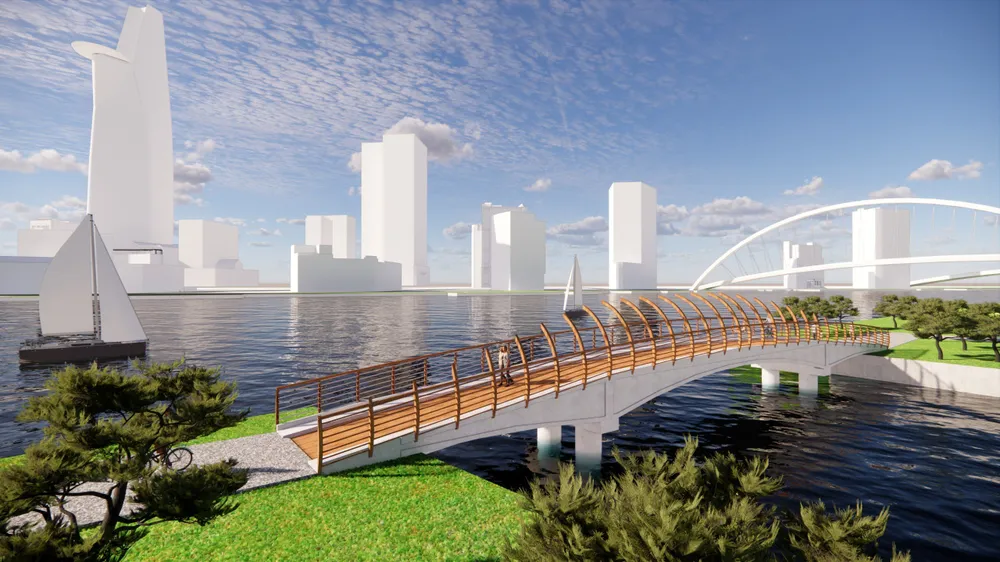 công viên bờ sông Sài Gòn