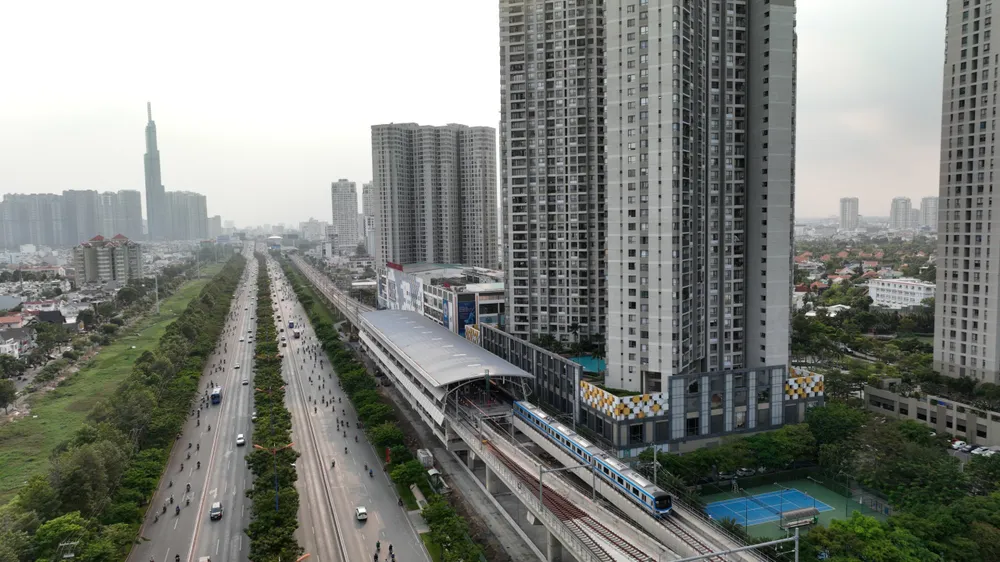 Thời gian hoàn thành thi công metro số 1 vào cuối quý IV-2024 metro số 1
