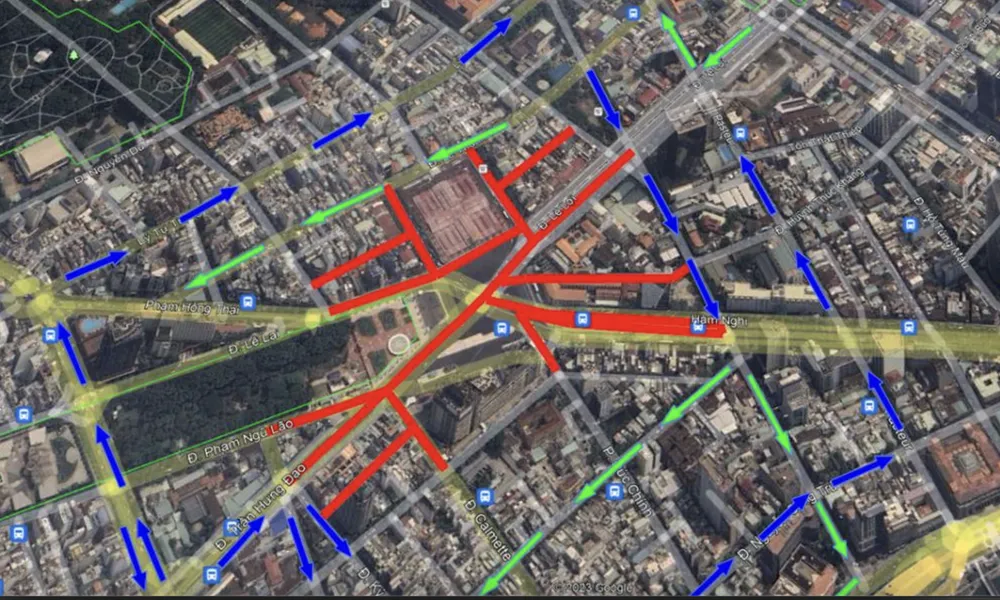 điều chỉnh lộ trình 27 tuyến xe buýt.
