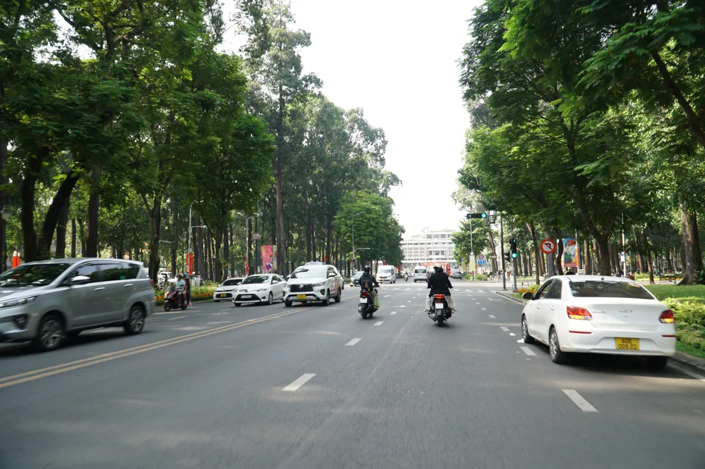 đường sá thông thoáng đầu năm