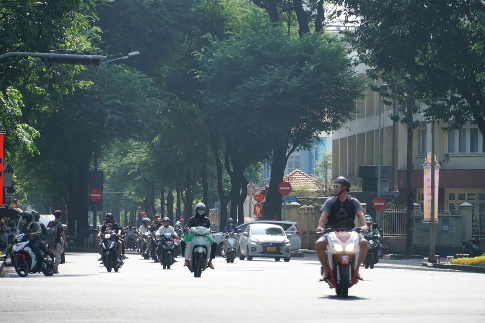 đường sá thông thoáng đầu năm