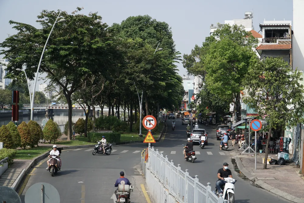 đường sá thông thoáng đầu năm