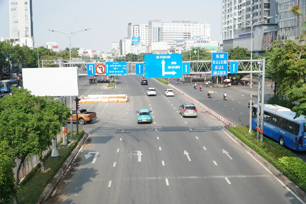 đường sá thông thoáng đầu năm