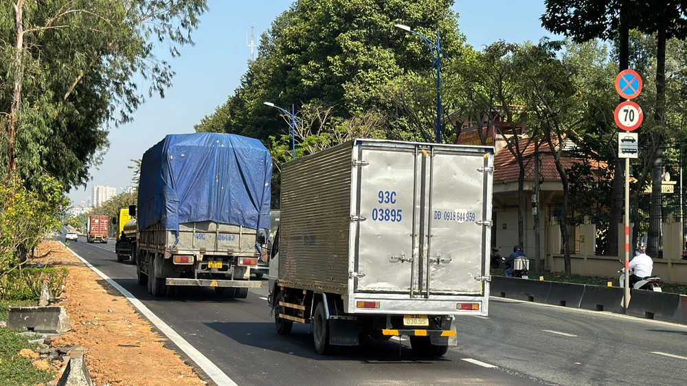 hoàn thành đường Đồng Văn Cống