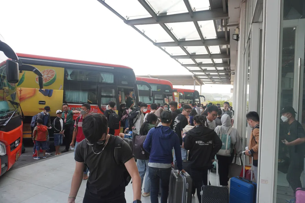 về quê đón tết