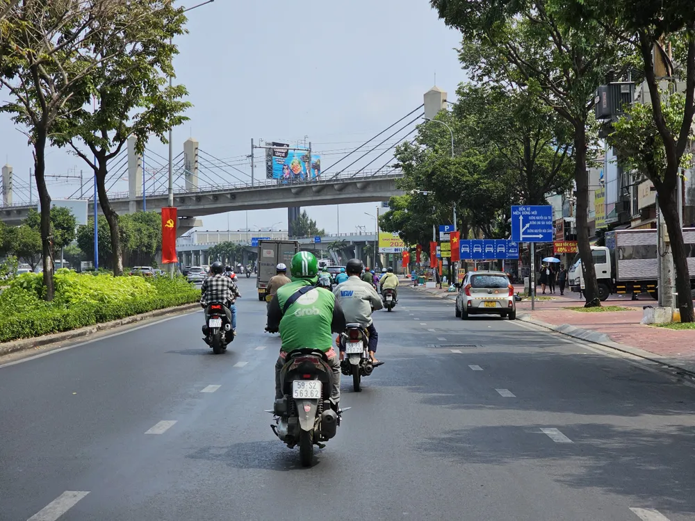 đường sá thông thoáng